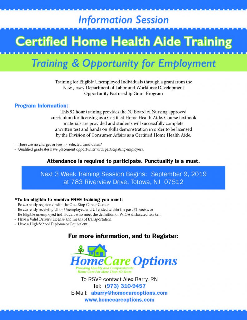 Home Care Training